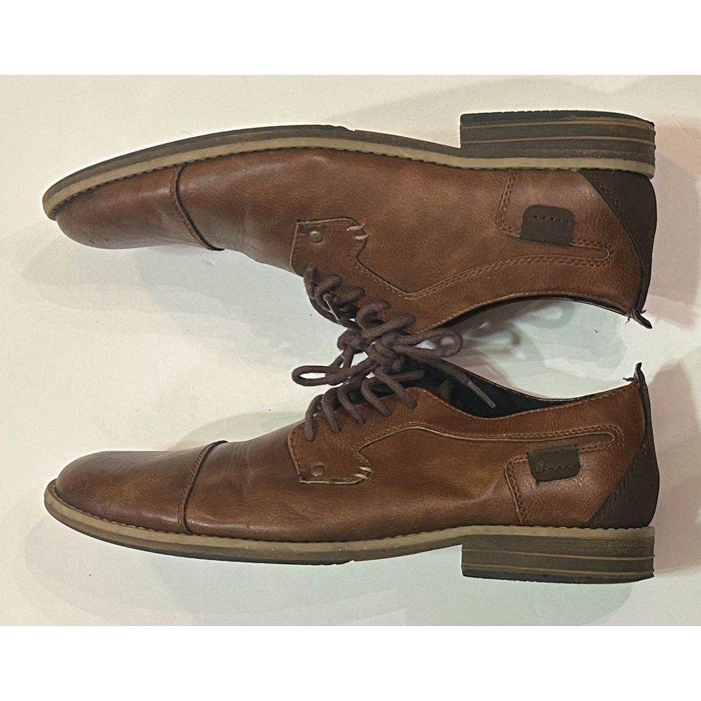 Sonoma Brown Leather Oxfords